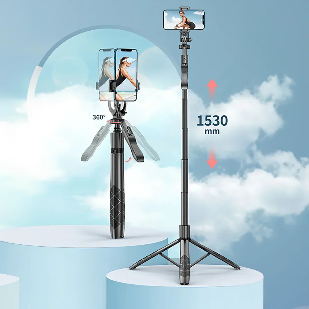 TETRA 360° Panoramic Handheld Tripod Selfie Stick