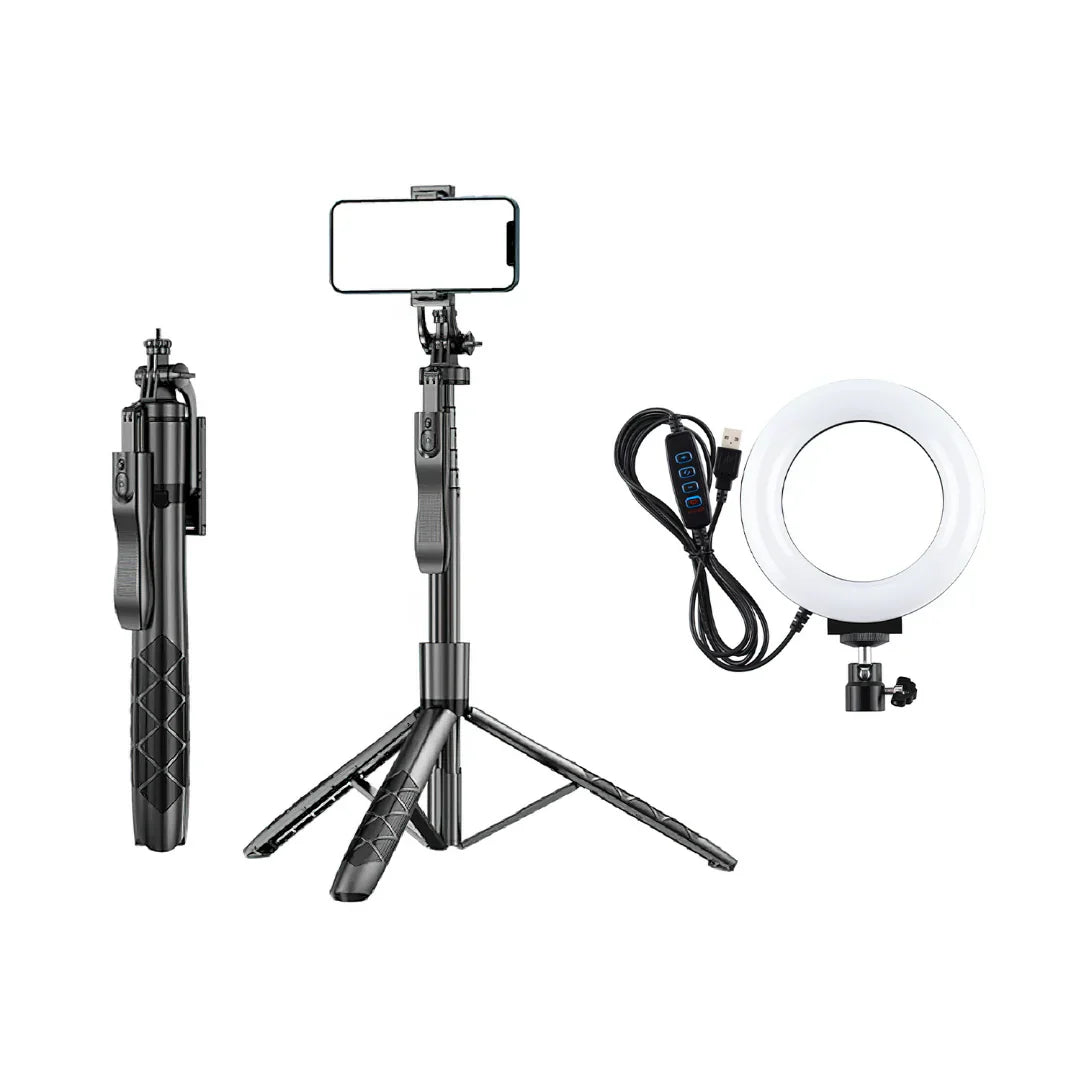 TETRA 360° Panoramic Handheld Tripod Selfie Stick