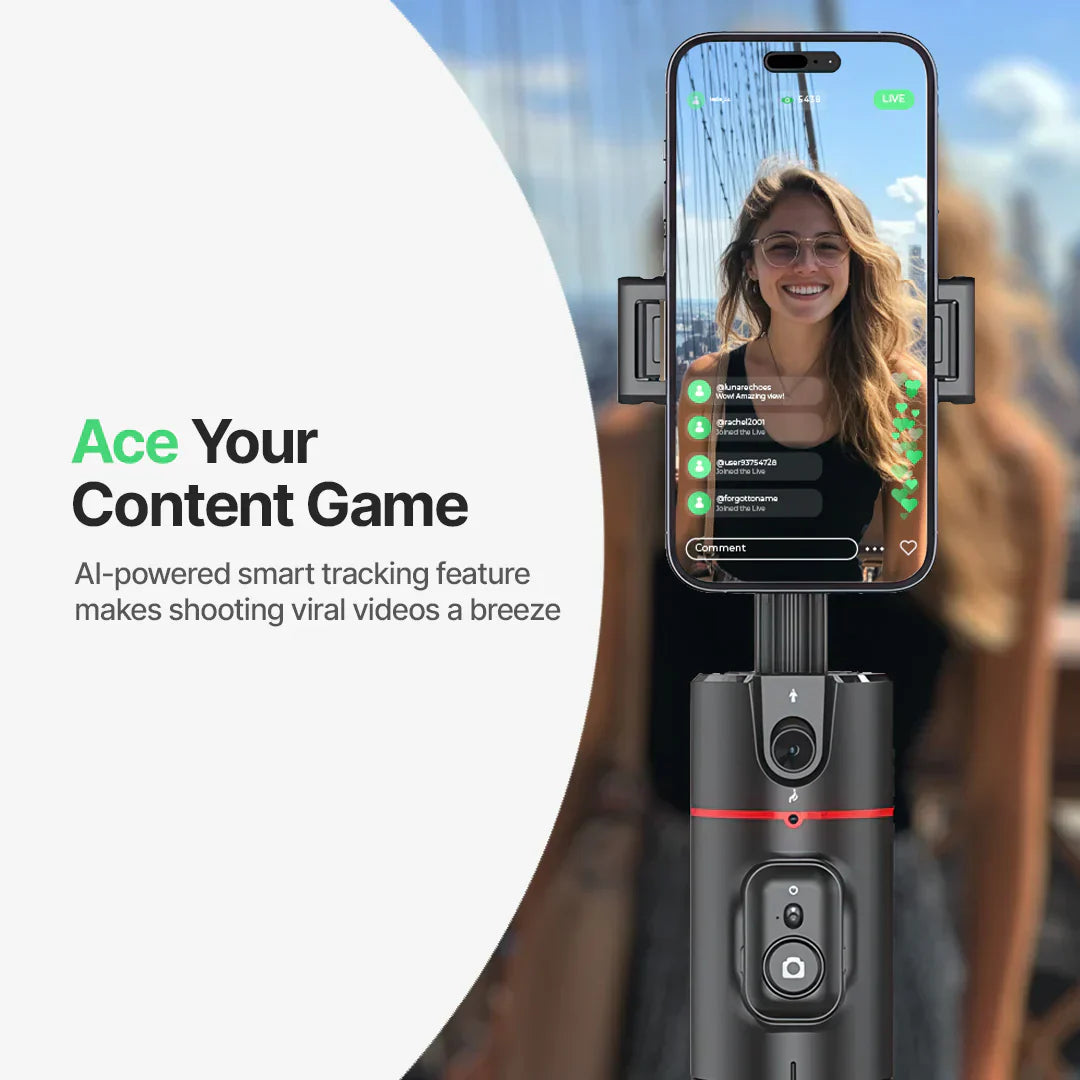 TETRA AutoFocus 360 Smart Tracking Camera Stick