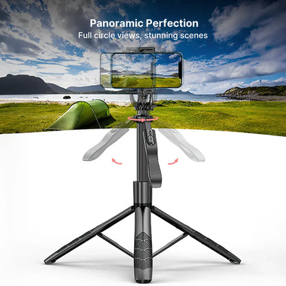 TETRA 360° Panoramic Handheld Tripod Selfie Stick
