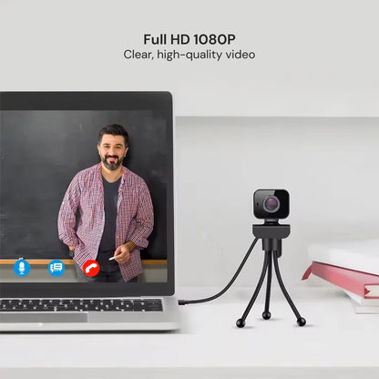 TETRA ClearCam Full HD 1080P 2K Webcam with Mic