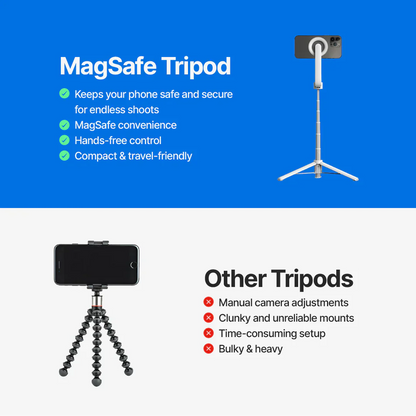TETRA MagSafe Tripod with Wireless Remote